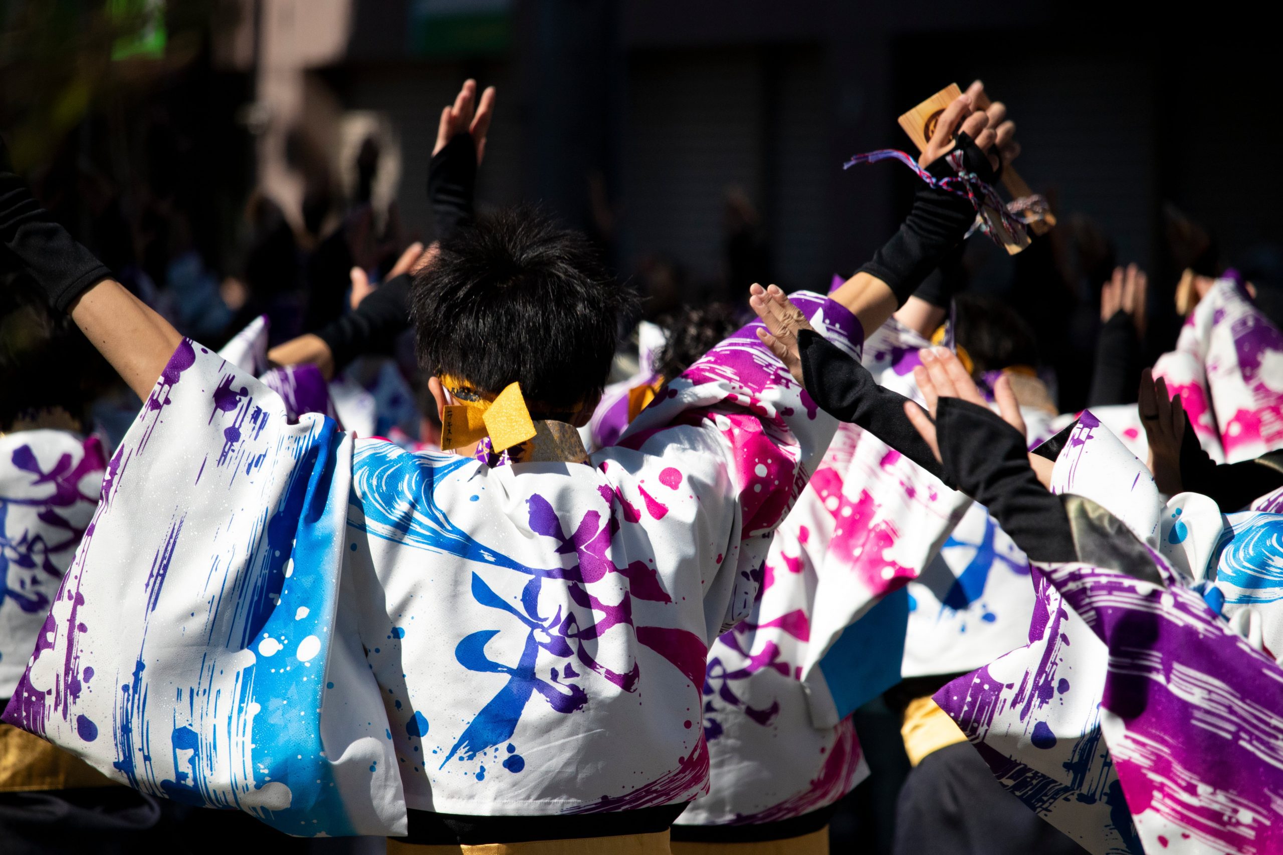 Yosakoi, Japanese traditional festival.