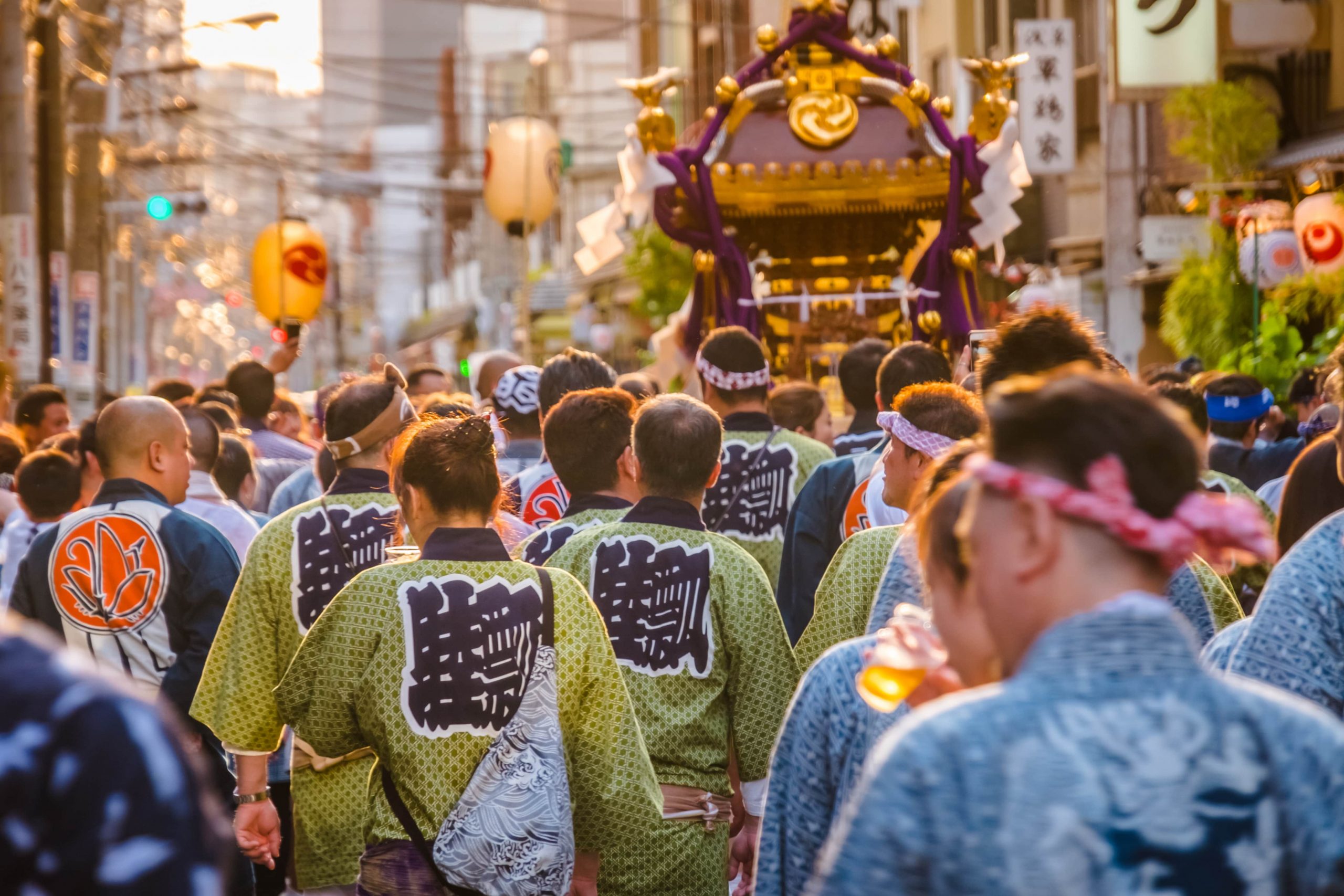 Japanese festivals capture the heart of Japanese character.