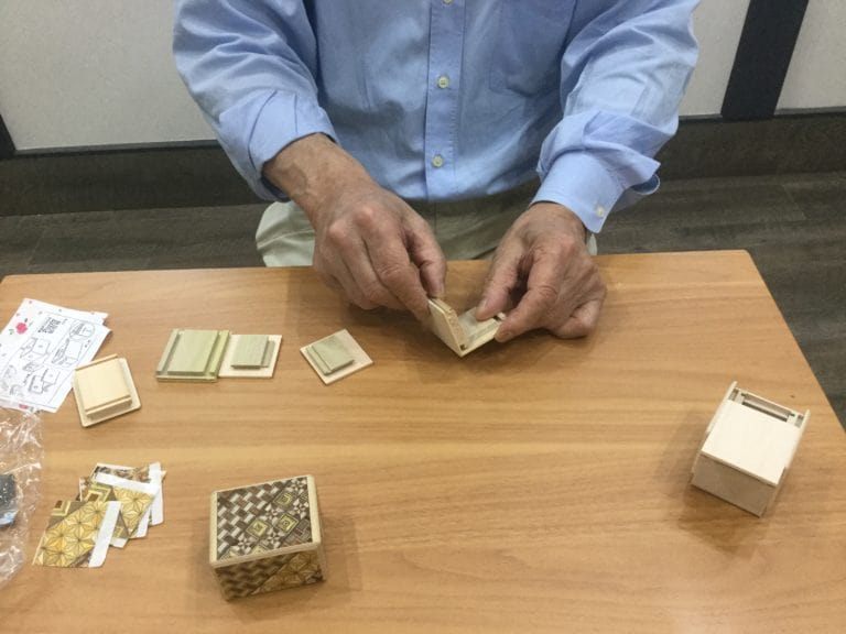 Try your hand at making a puzzle box in Hakone Karakuri Museum.