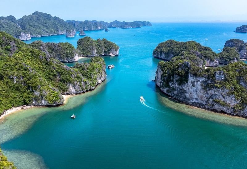 Lan Ha Bay view.