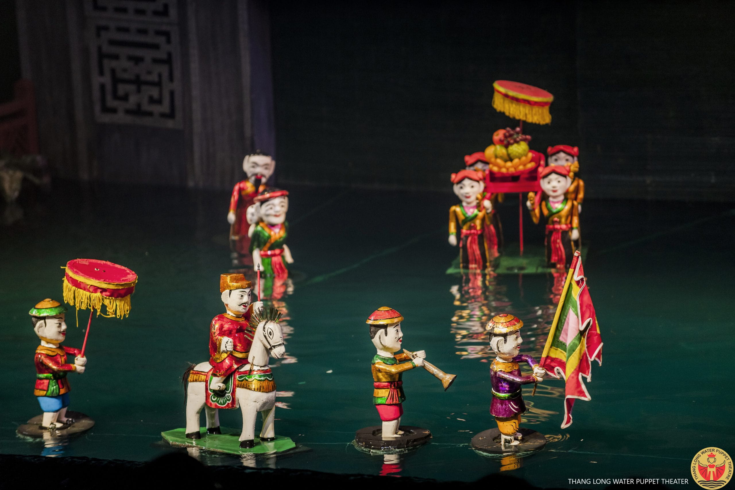 Water puppetry is a traditional Vietnamese art form.
