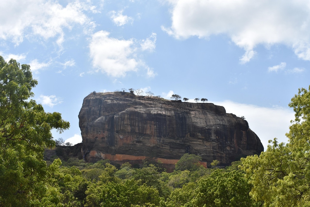 Sigiriya is a central point within Sri Lanka's "Cultural Triangle".