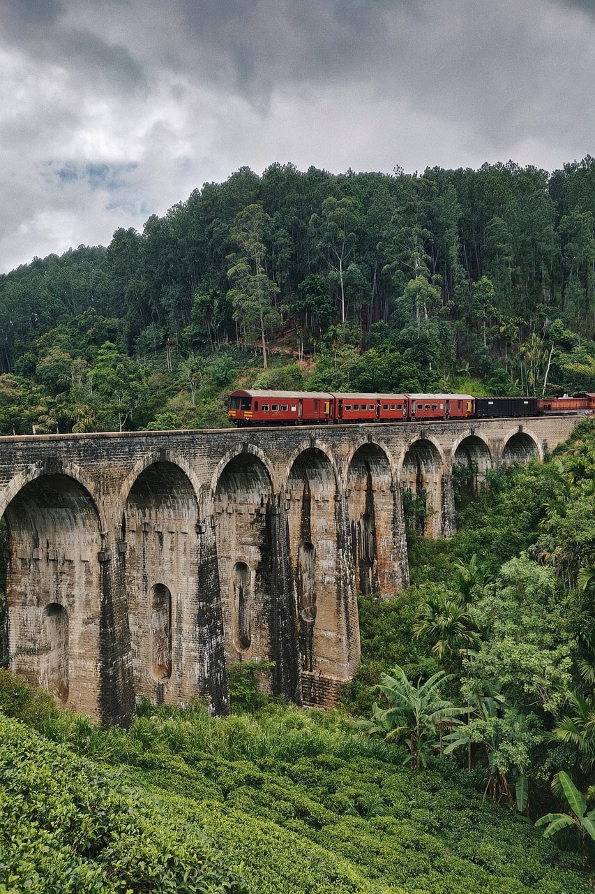 For the Kandy to Ella route, the right side of the train generally offers wider vistas.