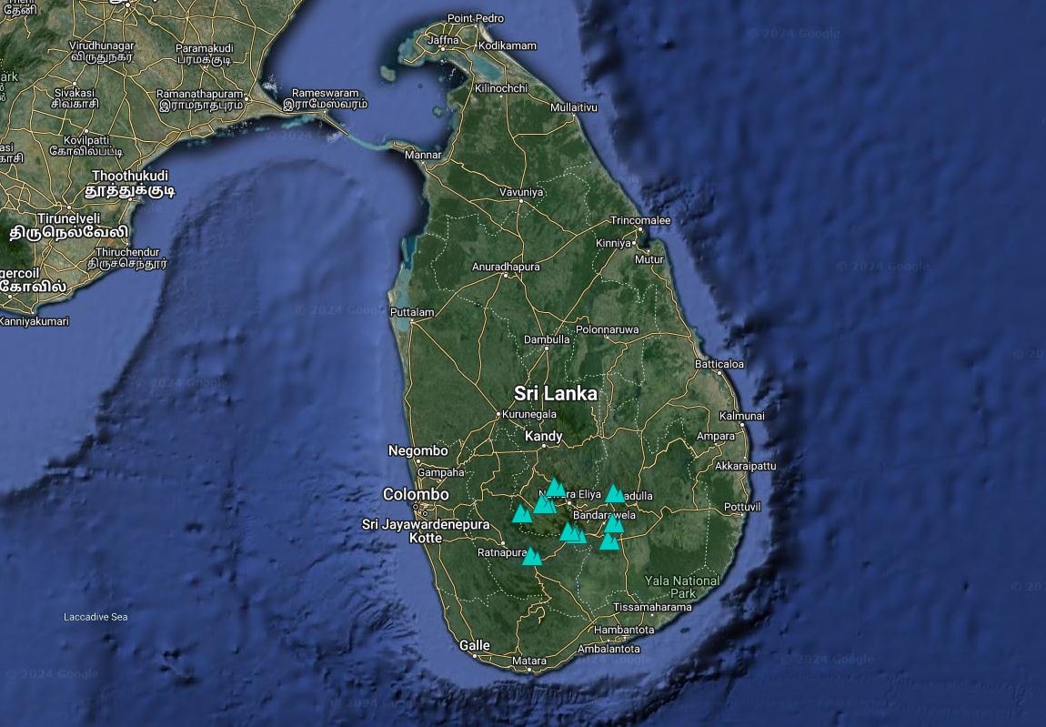 Sri Lanka is an island country in South Asia, located in the Indian Ocean.