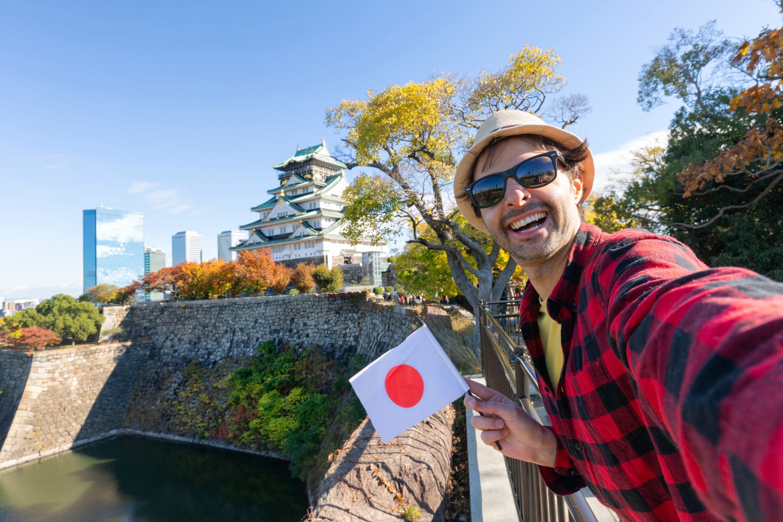 Osaka Castle is one of the most famous landmarks in Japan and Osaka.
