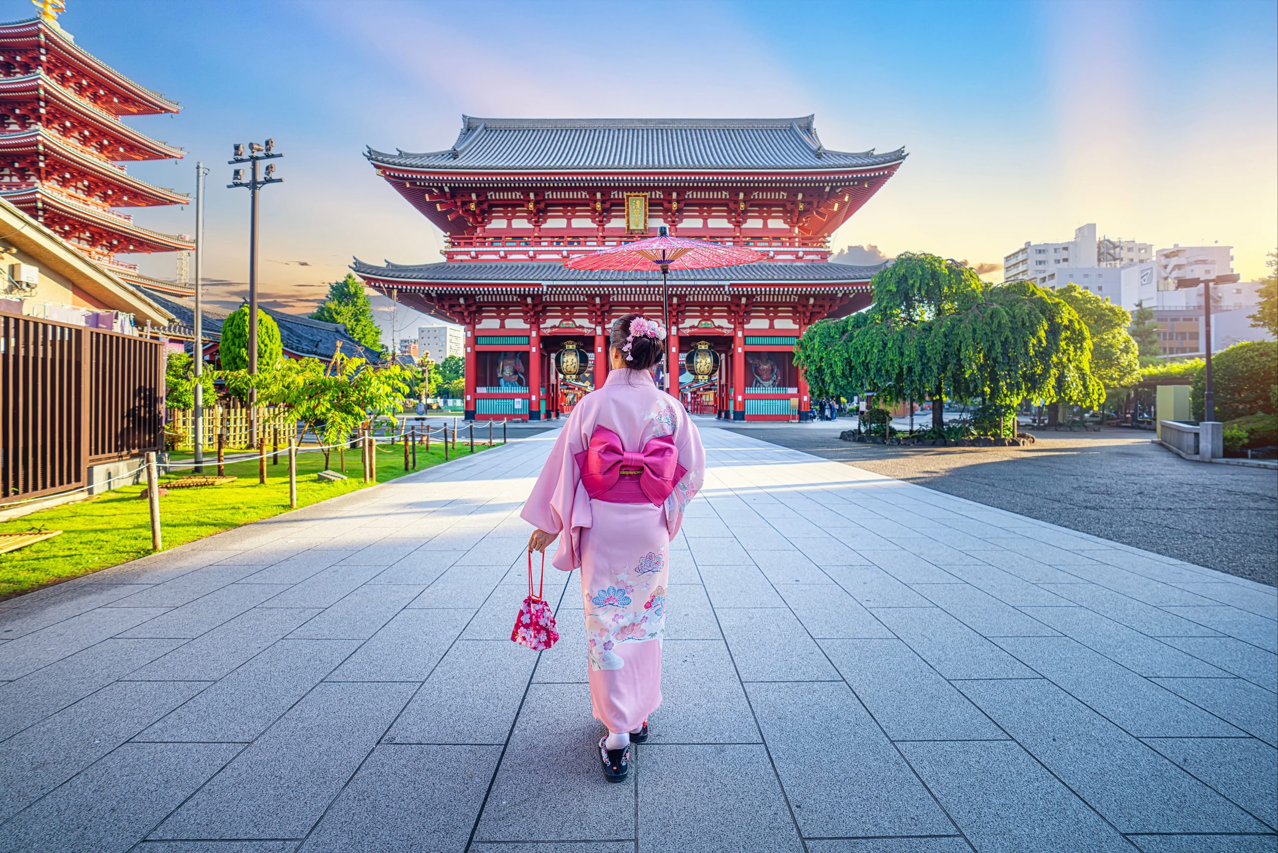 Senso-ji Temple, the oldest temple in Tokyo.
