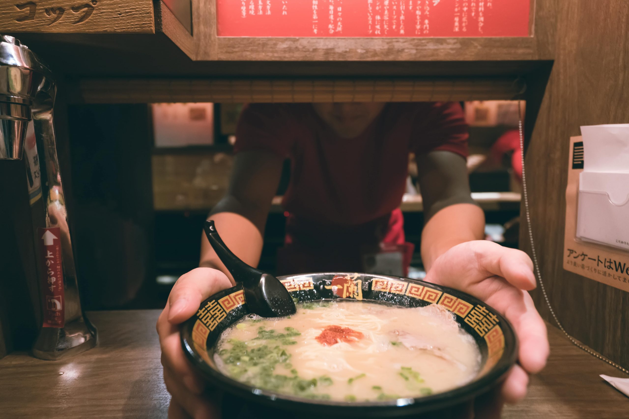Ichiran is one of the most popular ramen restaurants in Japan.
