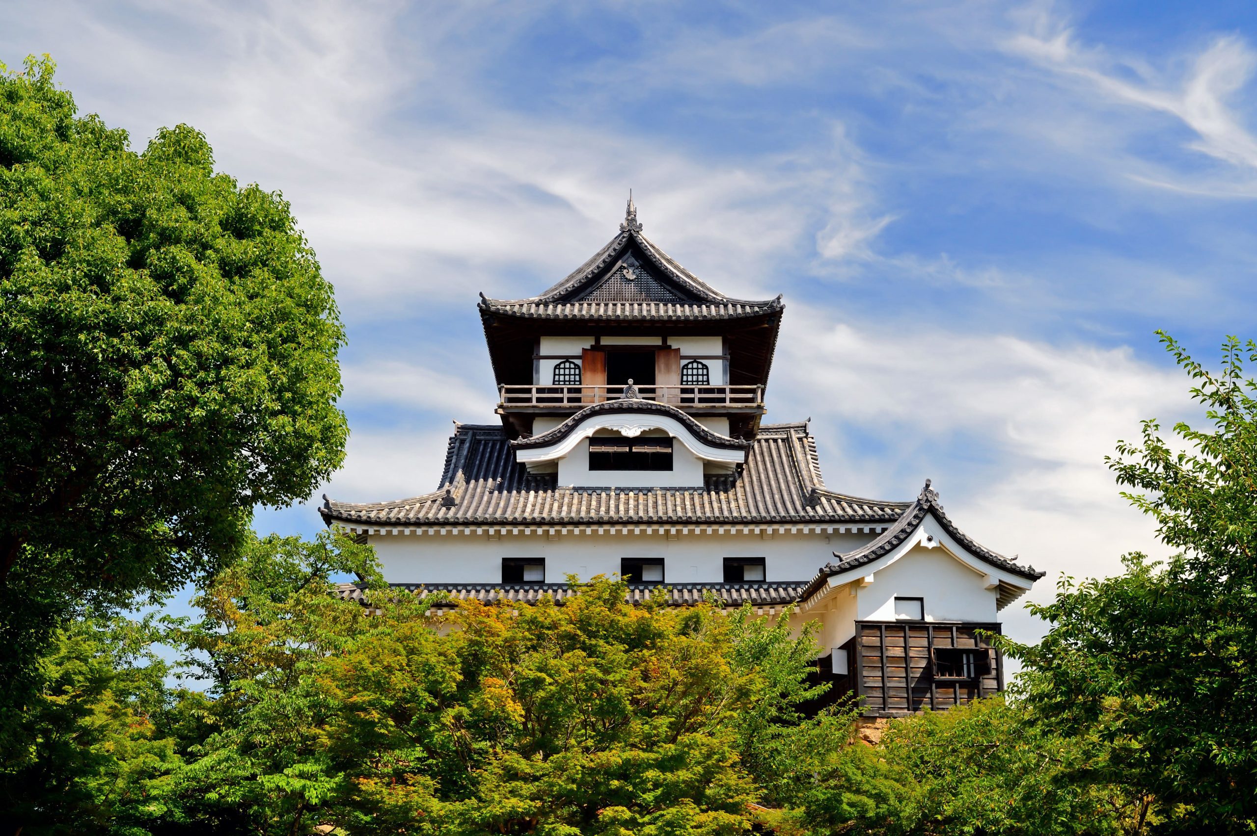 Inuyama castle in Inuyama city.