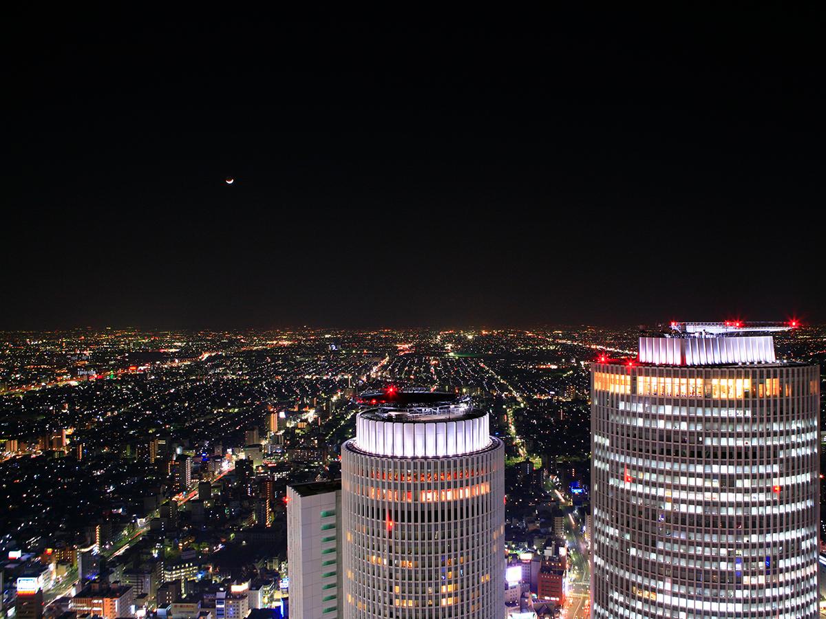 Midland Square, Nagoya’s tallest skyscraper, boasts a Sky Promenade for panoramic cityscapes.