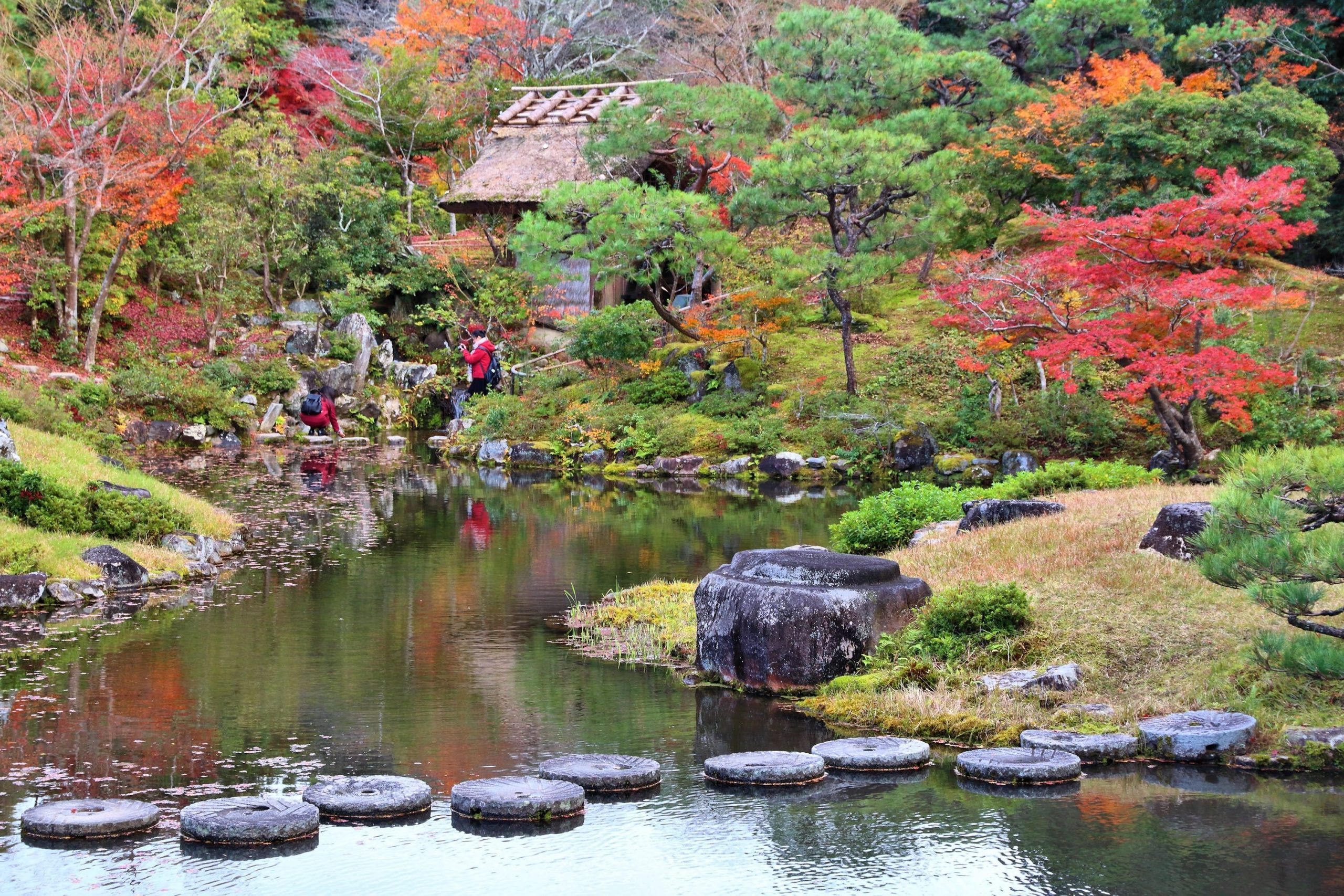 Isuien Garden in Nara.