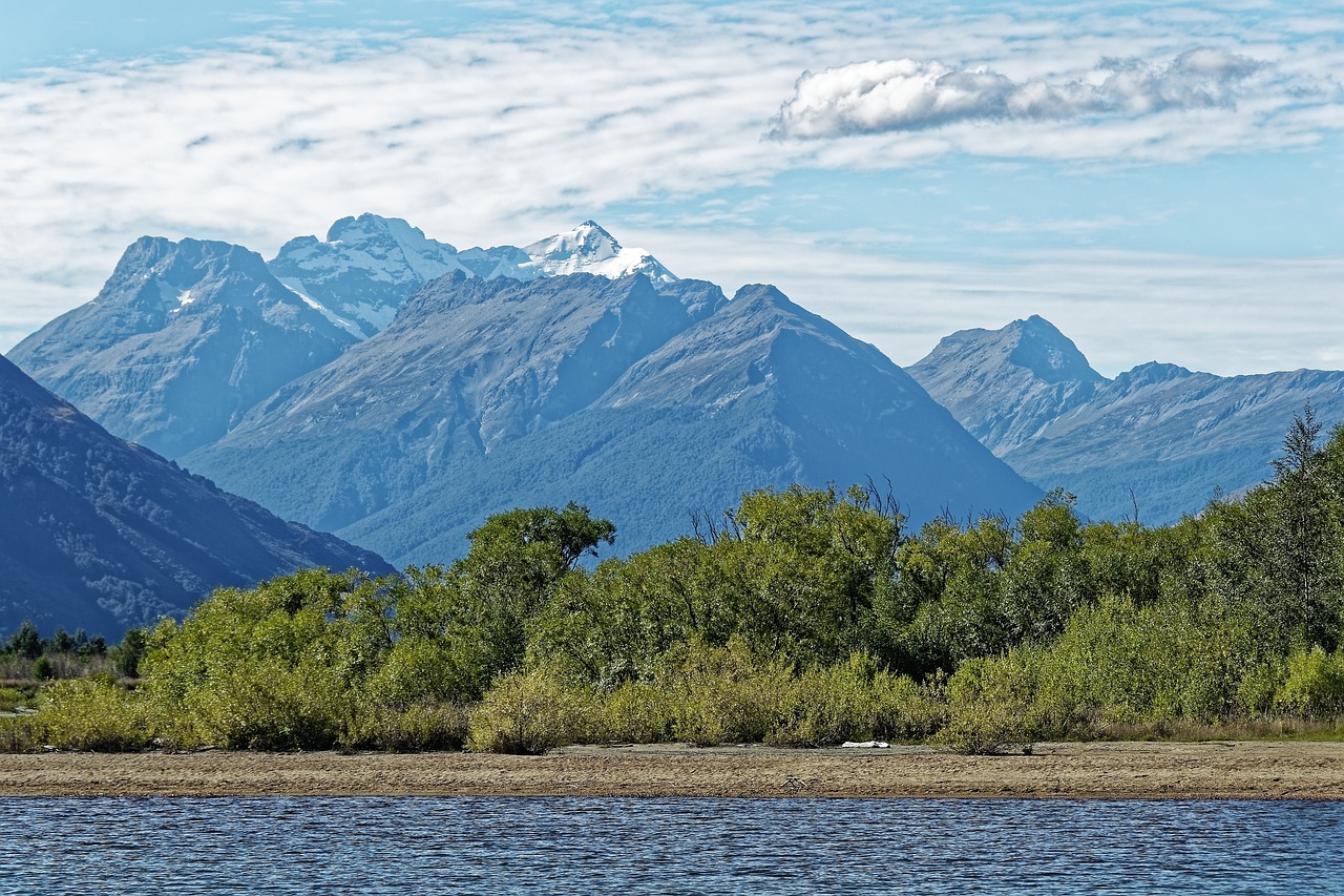 Awakening to breathtaking reflections: Lake Wakatipu, New Zealand.