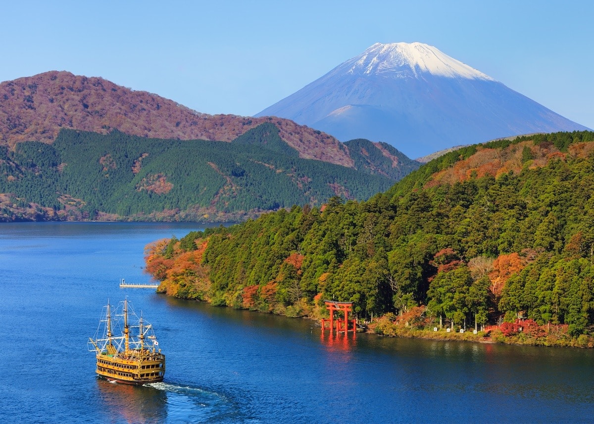 Autumn is considered one of the most beautiful seasons in Hakone.