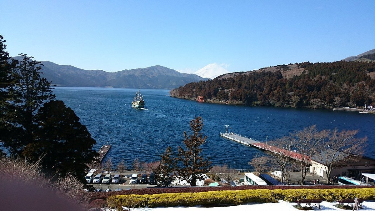 The museum also has a cafe where visitors can enjoy tea while taking in the views.
