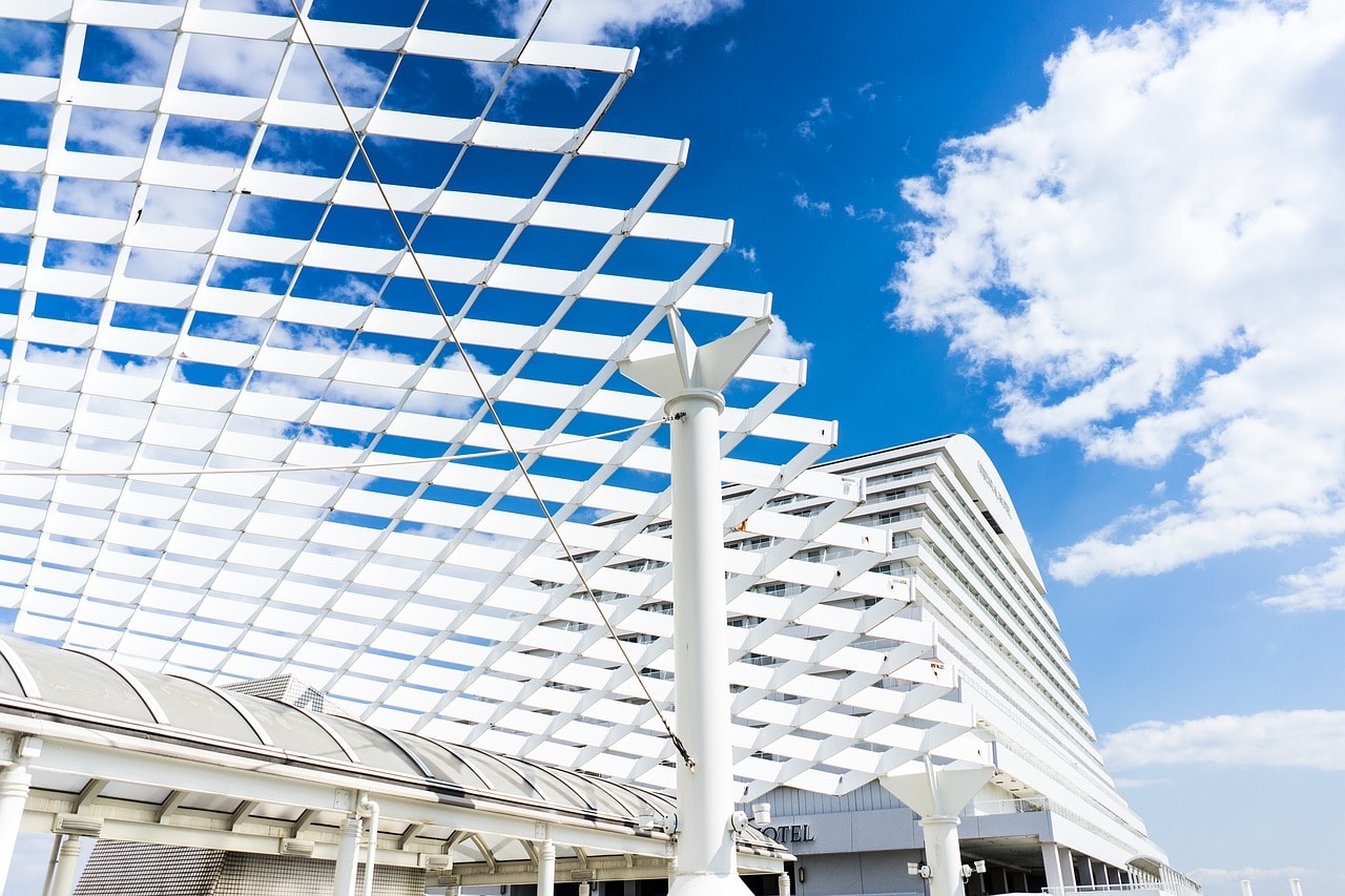 Meriken Park is a waterfront park located in the port city of Kobe.