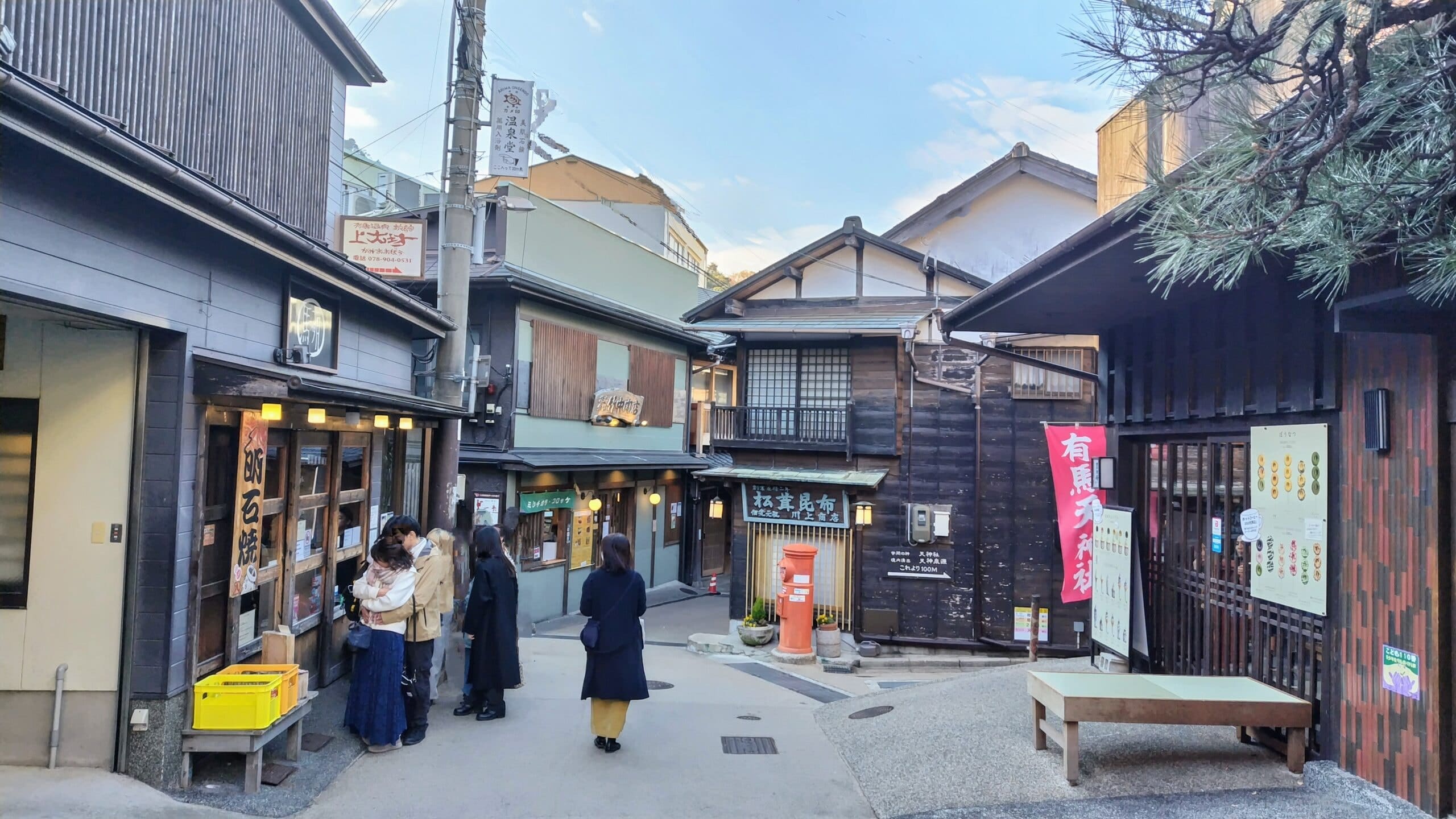 The town has a compact layout that can be explored entirely on foot.
