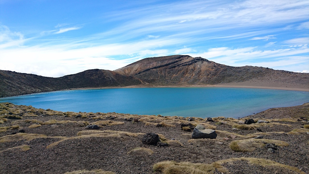 The iconic Tongariro Alpine Crossing – where every step unveils volcanic drama and breathtaking vistas.