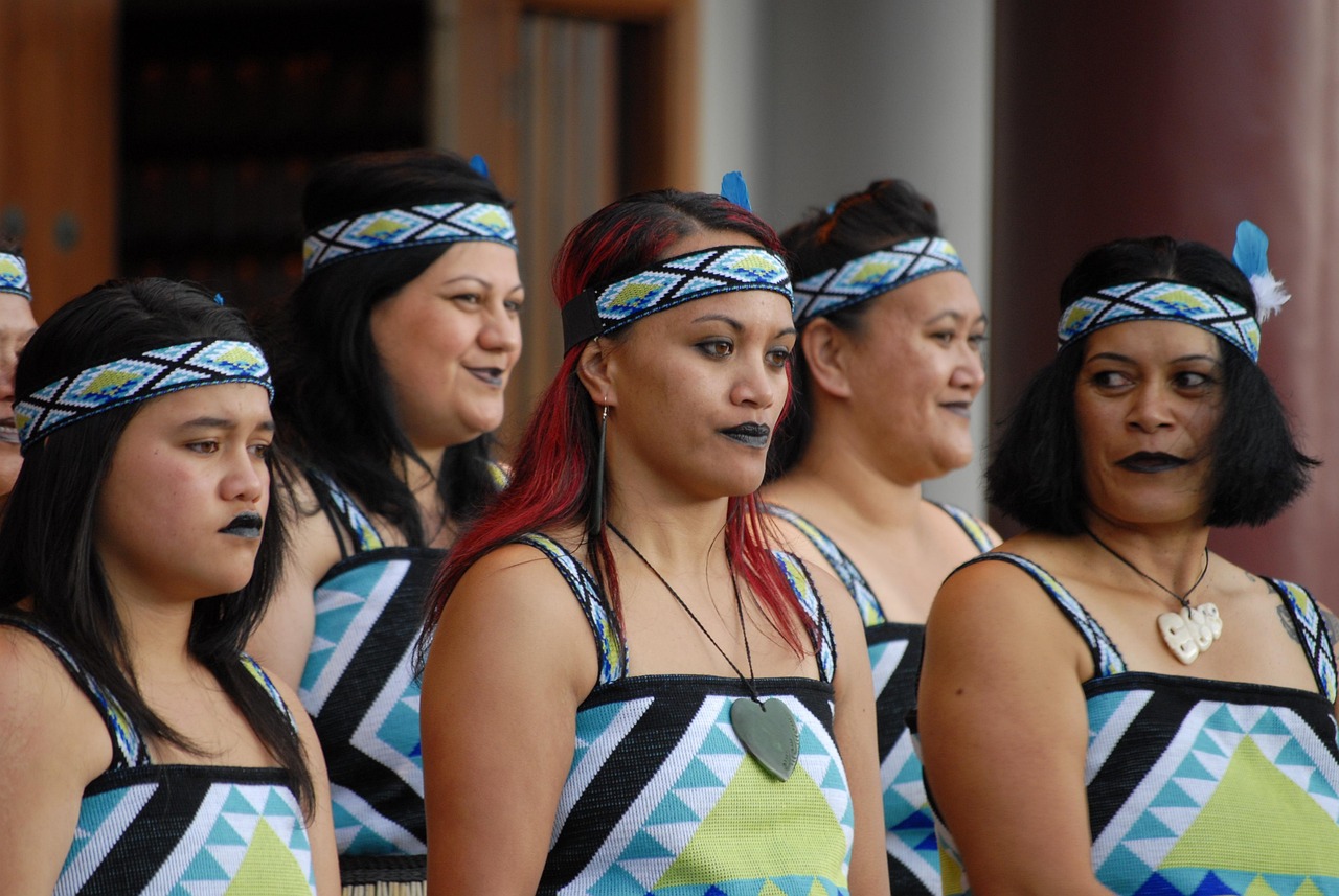 Families connect with vibrant Maori heritage through storytelling and traditional welcomes near Tongariro’s peaks.