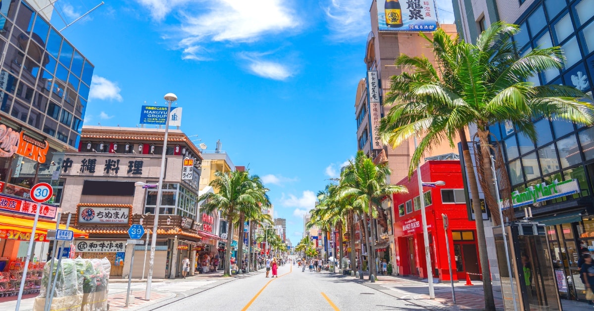 Kokusai Street and its side streets are full of restaurants offering local Okinawan cuisine.