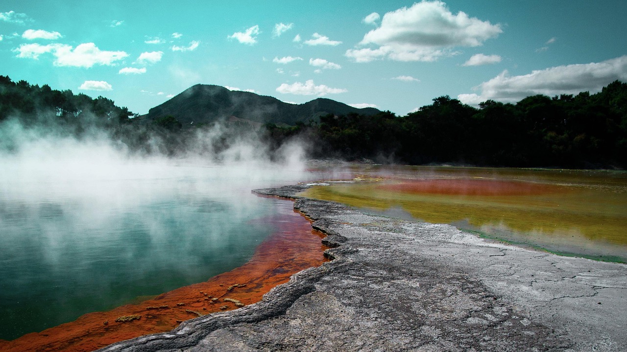 The dramatic geothermal beginnings of Waimangu Volcanic Valley.