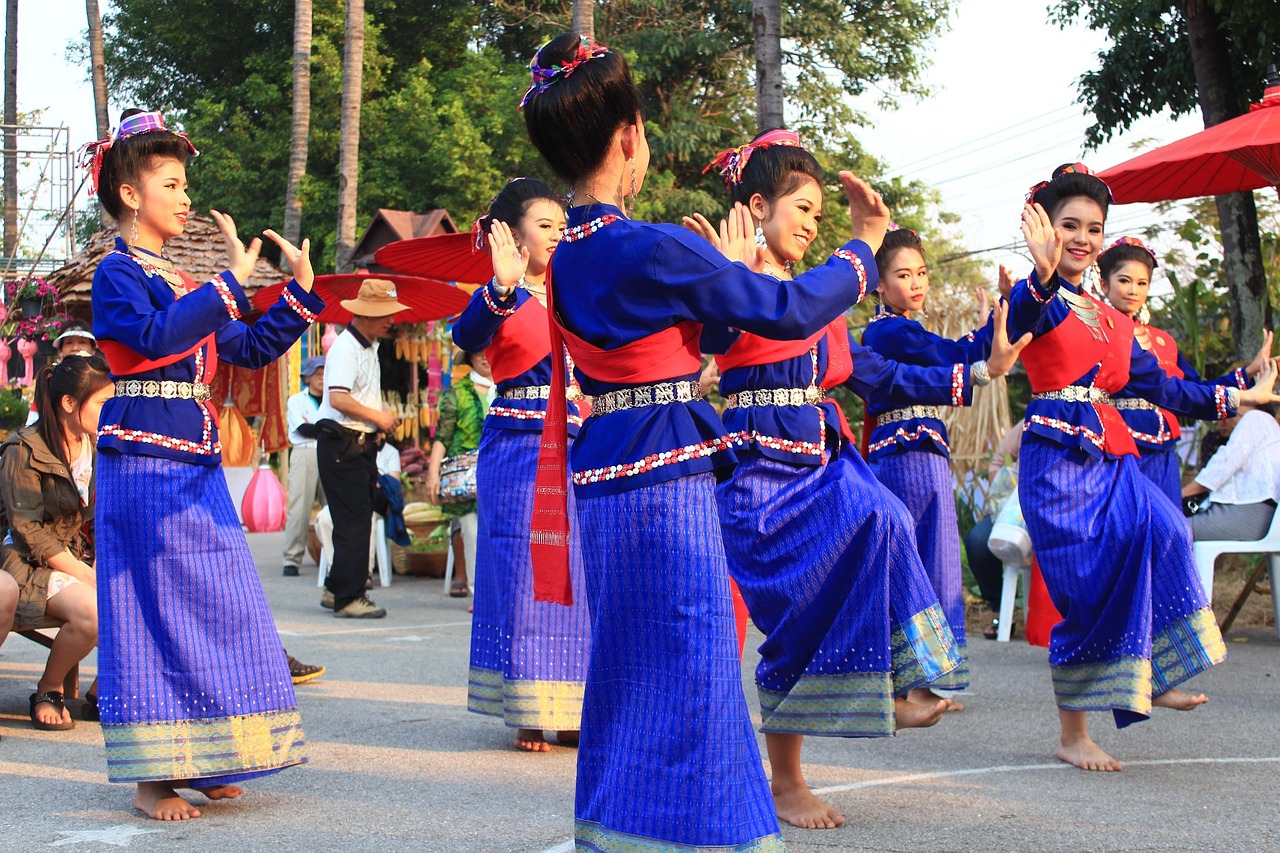 Traditional Thai dancers bring ancient stories to life at the palace.
