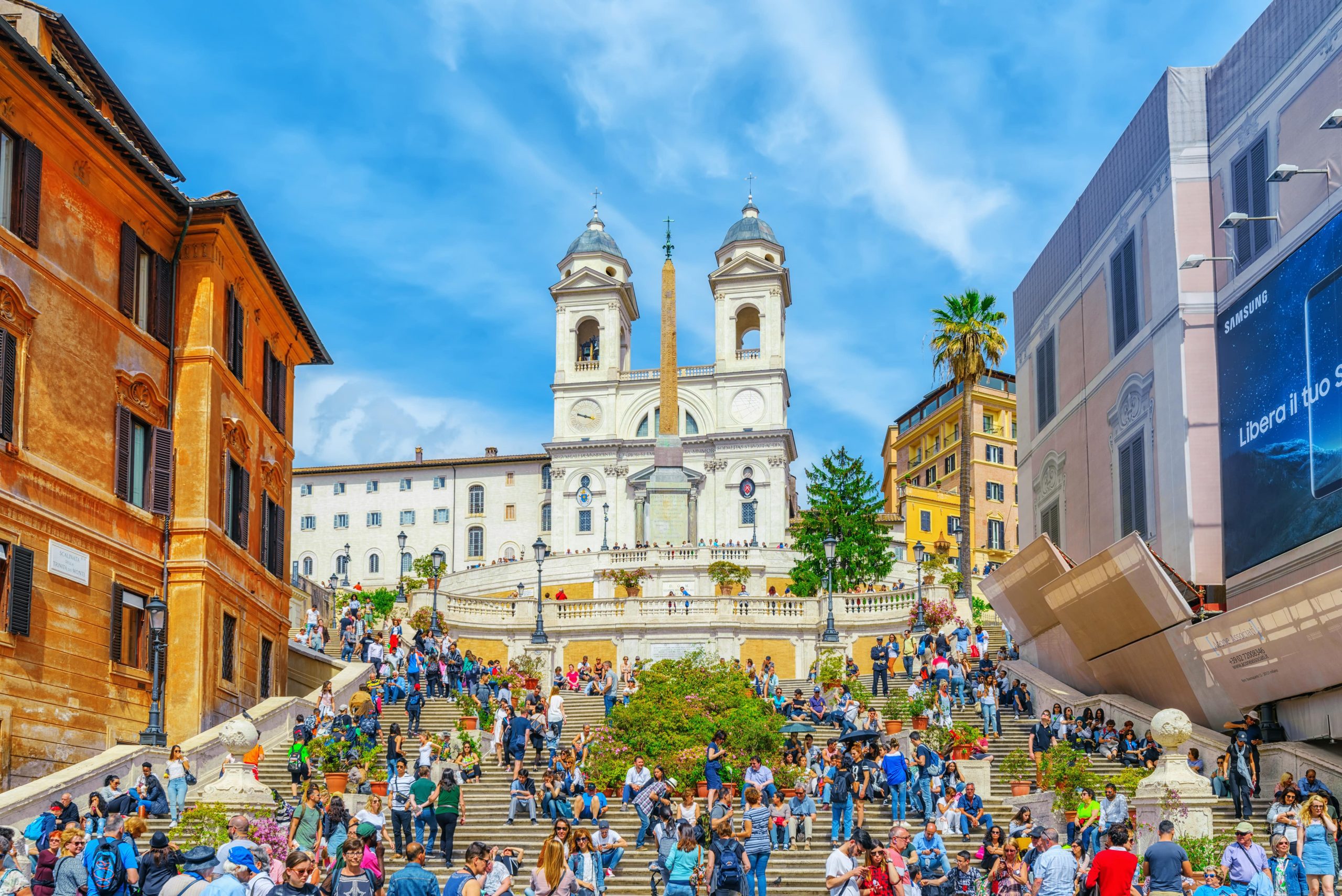 The Spanish Steps are among the most iconic sights in the Italian capital.