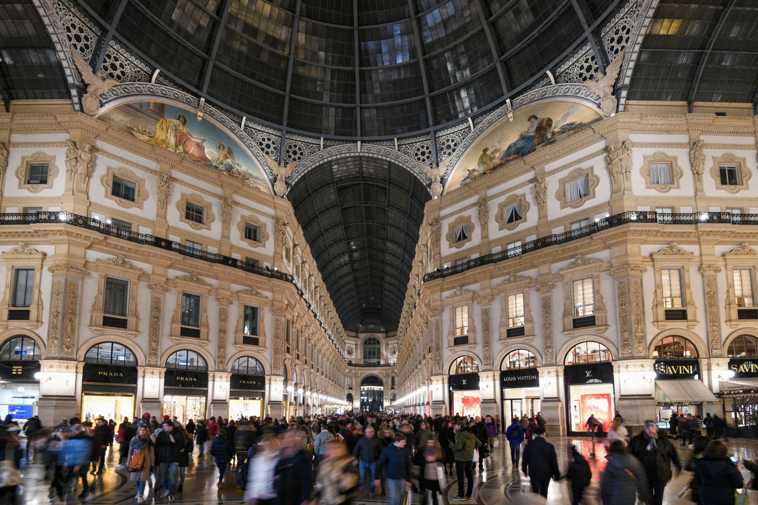 The Galleria houses many of the world's most luxurious fashion brands.