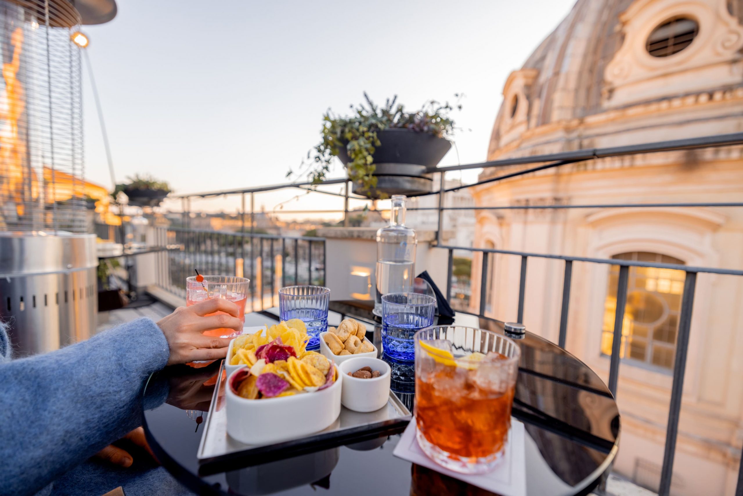 The word aperitivo comes from the Latin word aperire, which means "to open".