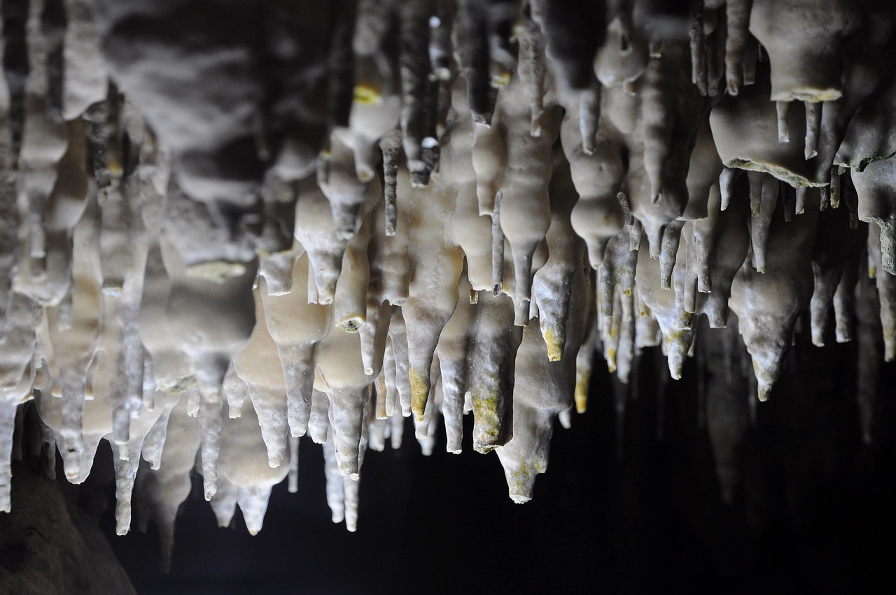 Nam Talu Cave, a realm of spiritual significance adorned with otherworldly formations.