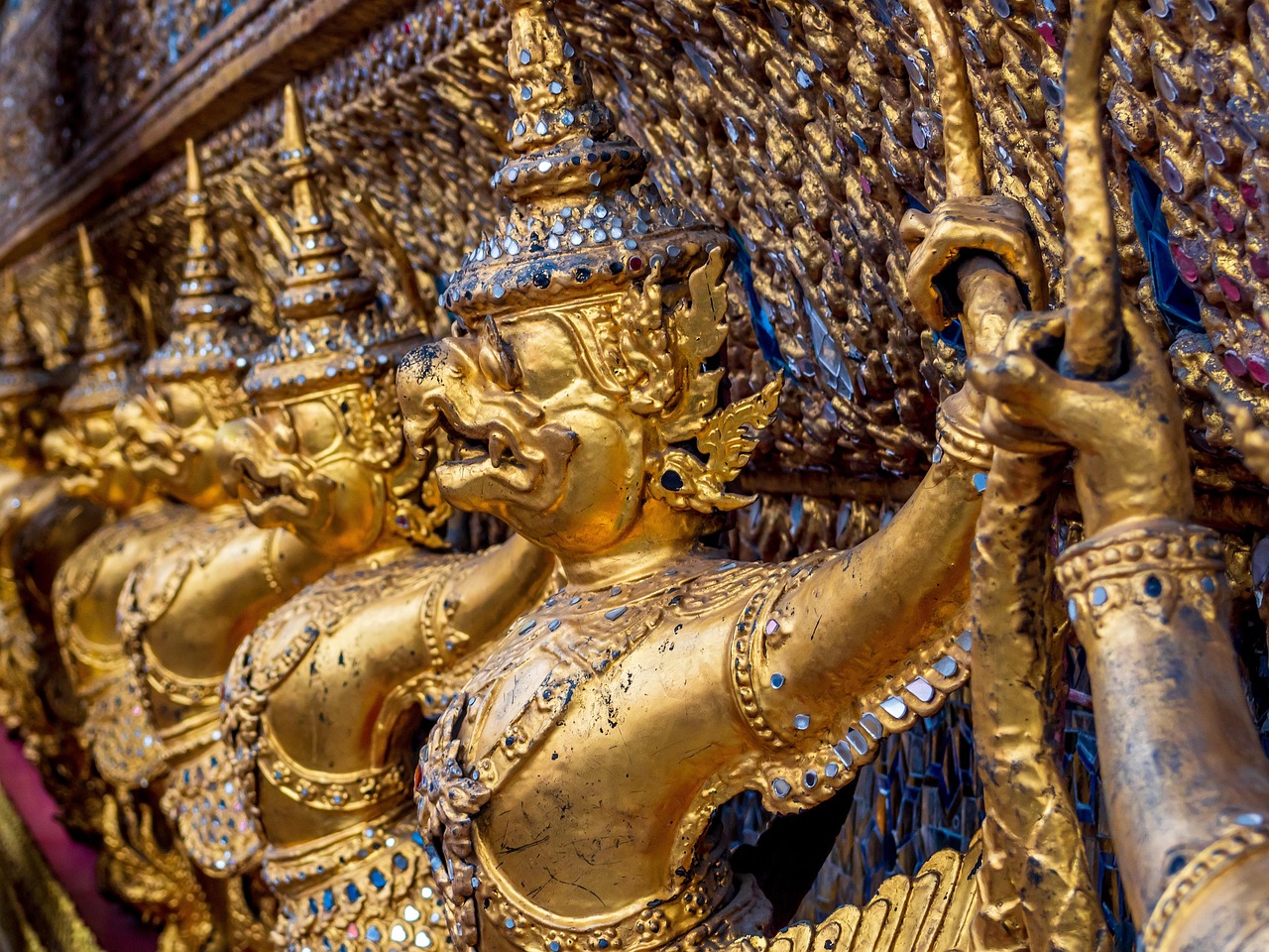 Ramakien murals: A vibrant window into Thai epic and art.