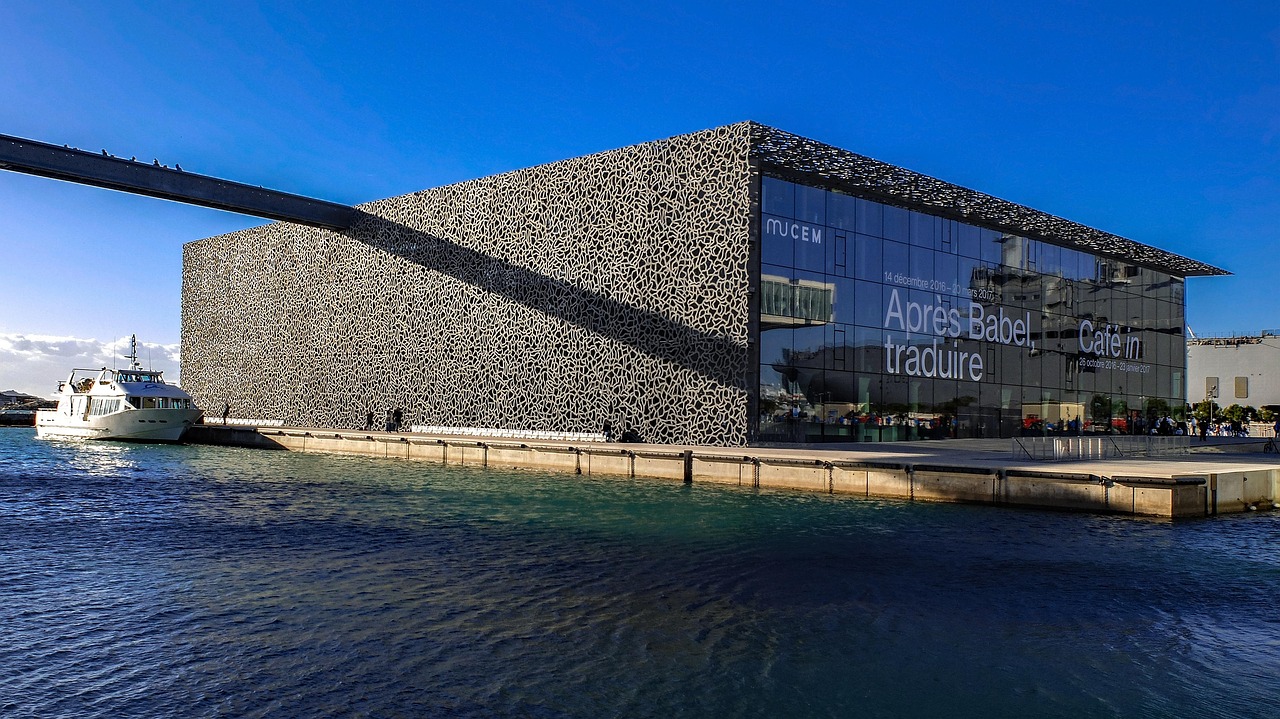 Mucem’s dramatic design bridges Marseille’s heritage with the Mediterranean’s contemporary pulse.