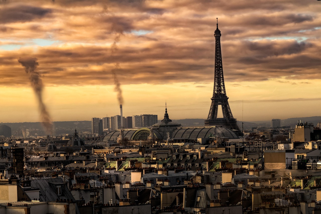 The iconic Eiffel Tower offers breathtaking views and timeless elegance in the heart of Paris.