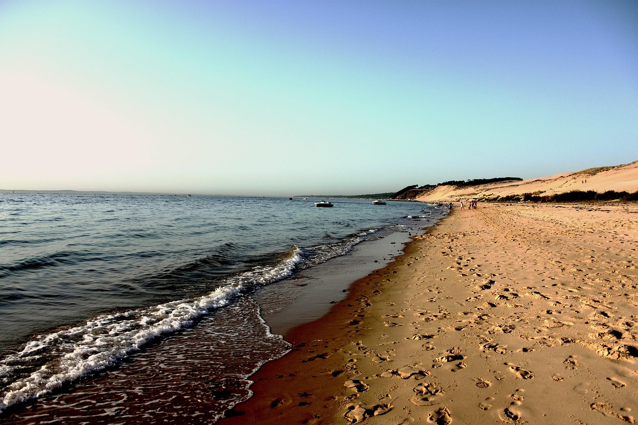 The sprawling Dune du Pilat: Europe’s tallest sand dune overlooking Arcachon Bay.