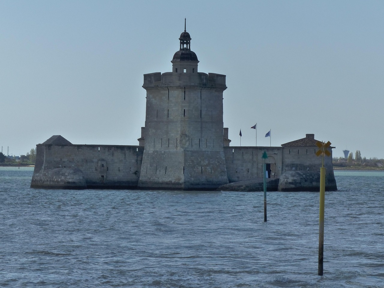 Fort Louvois, a masterpiece of 18th-century coastal defense and engineering brilliance.