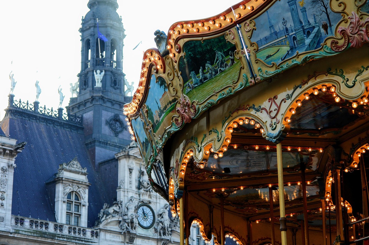 Capture the delight of childhood on Jardin du Luxembourg’s enchanting carousel.