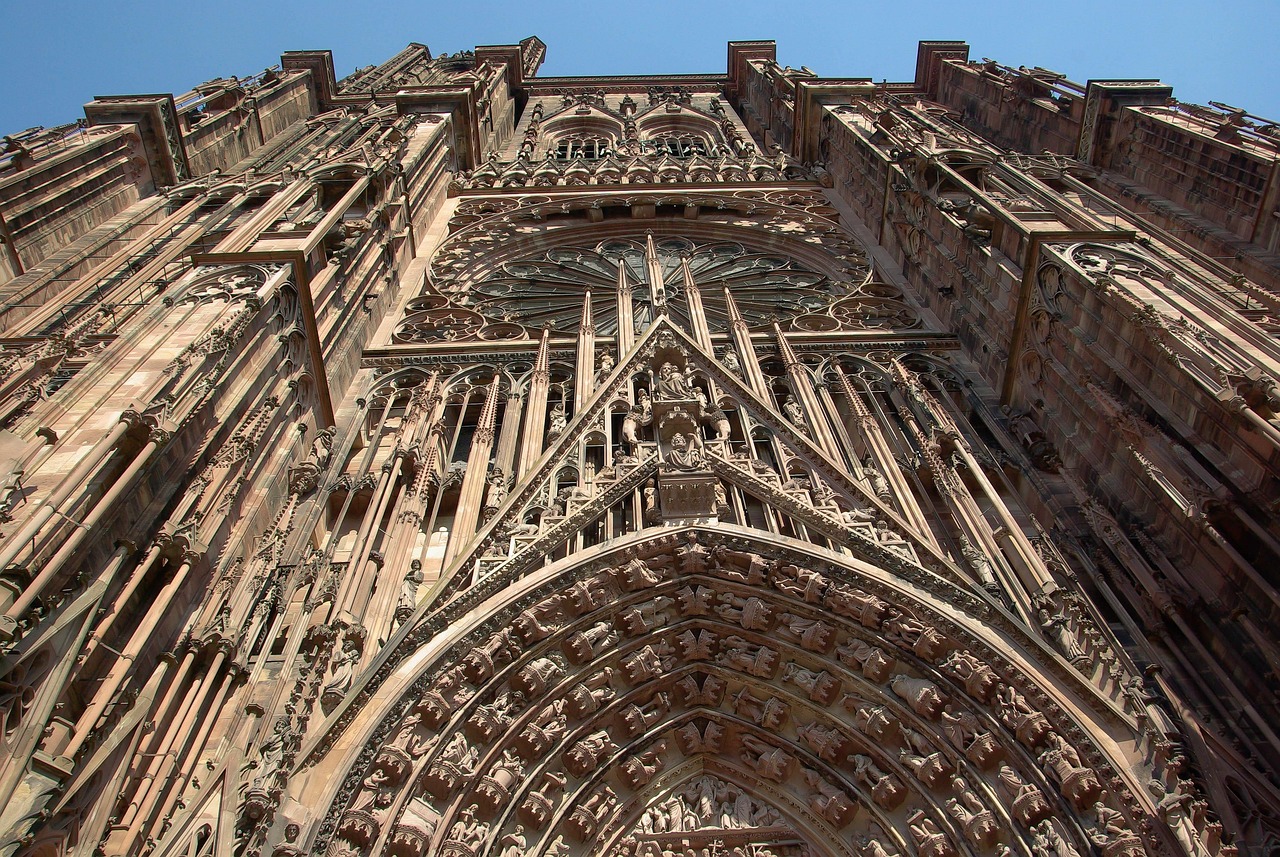 Strasbourg's Cathedral rises in Gothic splendour, captivating imaginations and hearts alike.