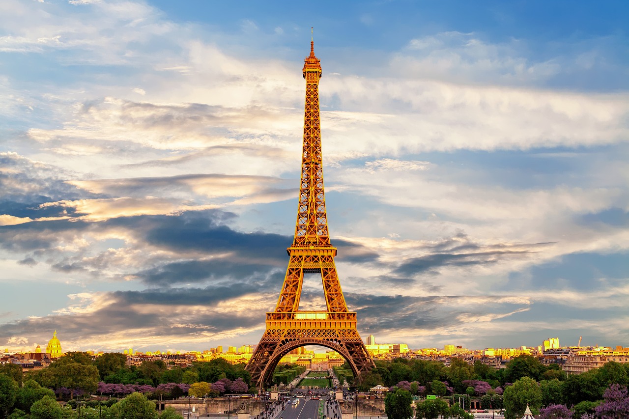 Discover unparalleled views of Paris from the iconic Eiffel Tower, a masterpiece of design and elegance.