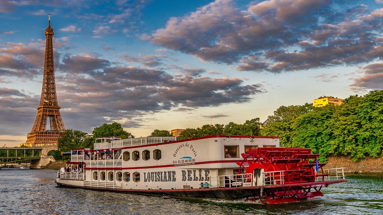 A Seine river cruise offers seamless views of the Eiffel Tower and Paris landmarks—an adventure for all senses.