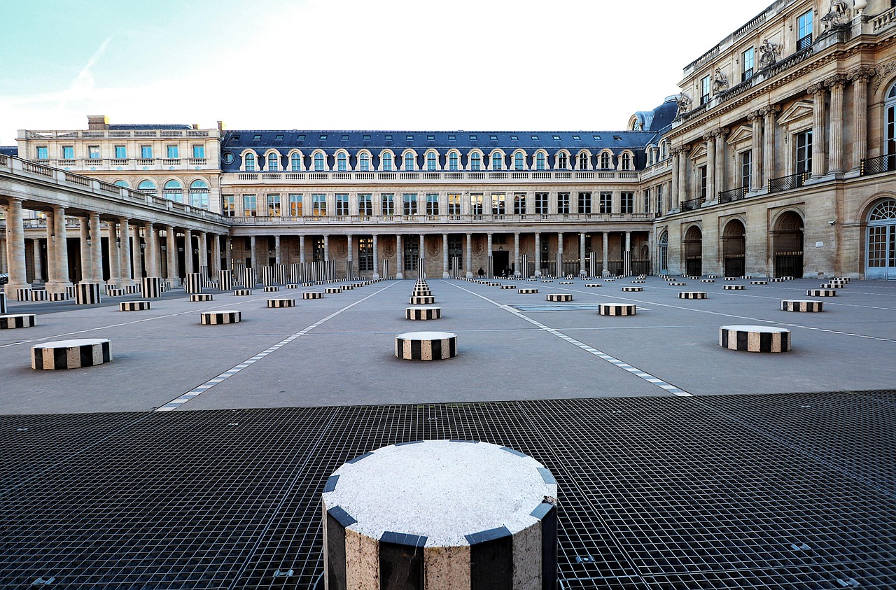 Stroll through the peaceful, elegant courtyard gardens of the Palais-Royal, Paris's secret sanctuary.