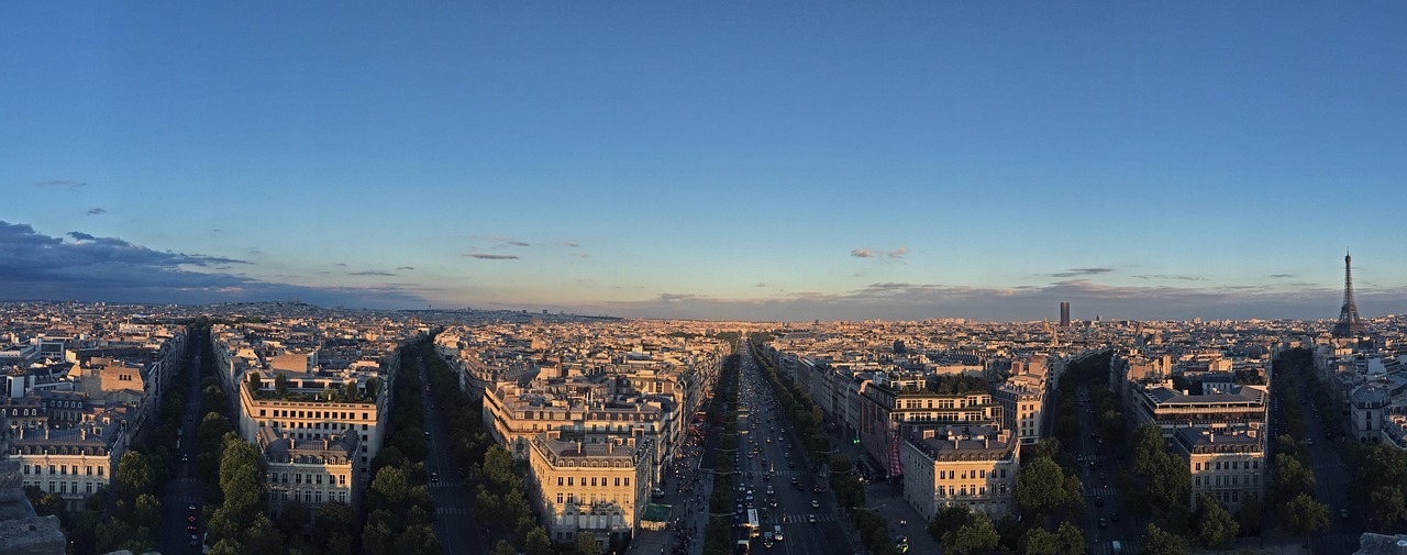 Things to Do in Paris for a Luxury Paris Bucket List in the glow of evening