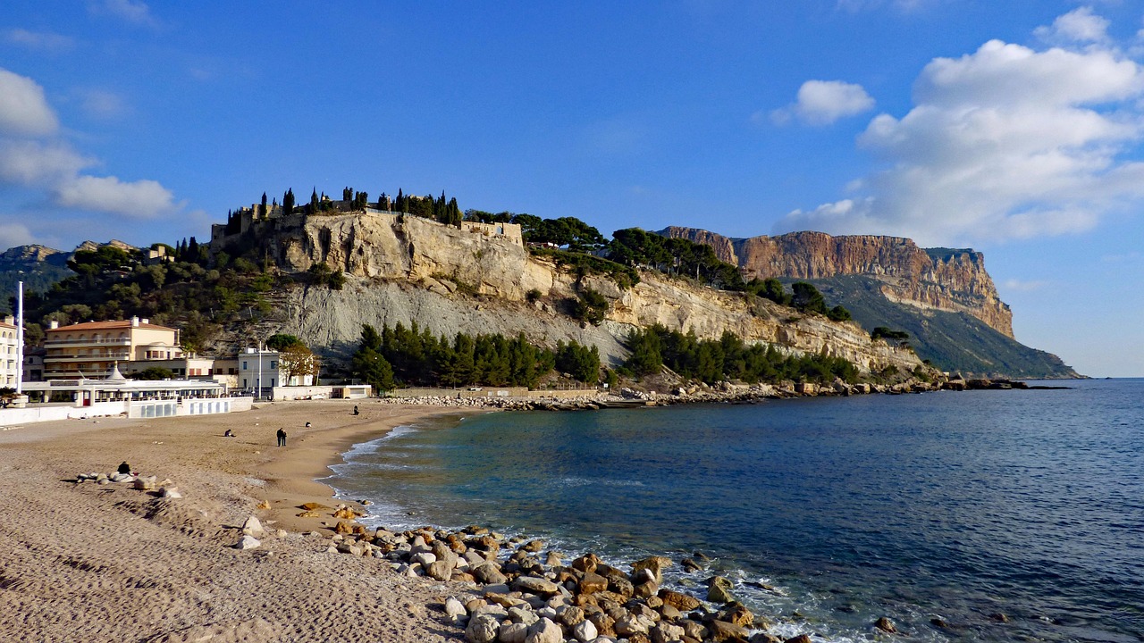 Cassis and the Calanques for cliffside adventure above the beach