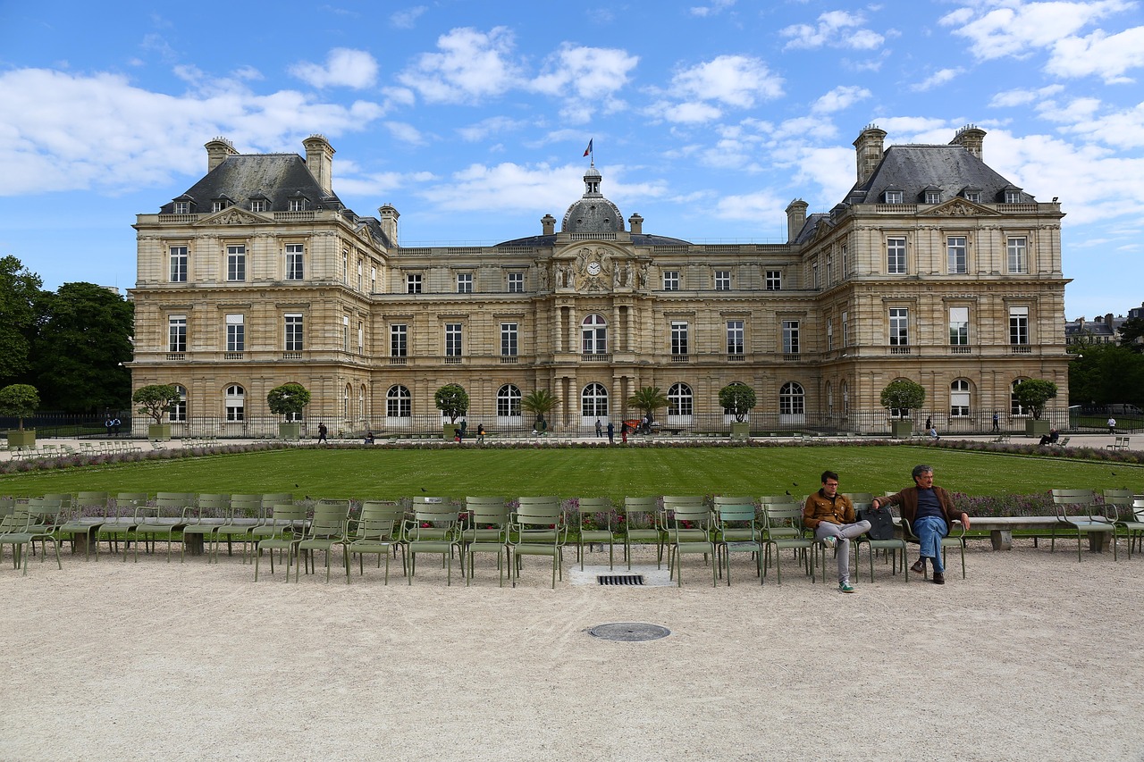The Serenity of Luxembourg Gardens Paris near Saint-Germain-des-Prés