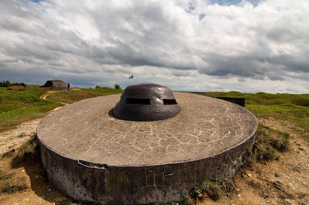 Fort des Dunes and the 1940 coastal defences near Dunkirk