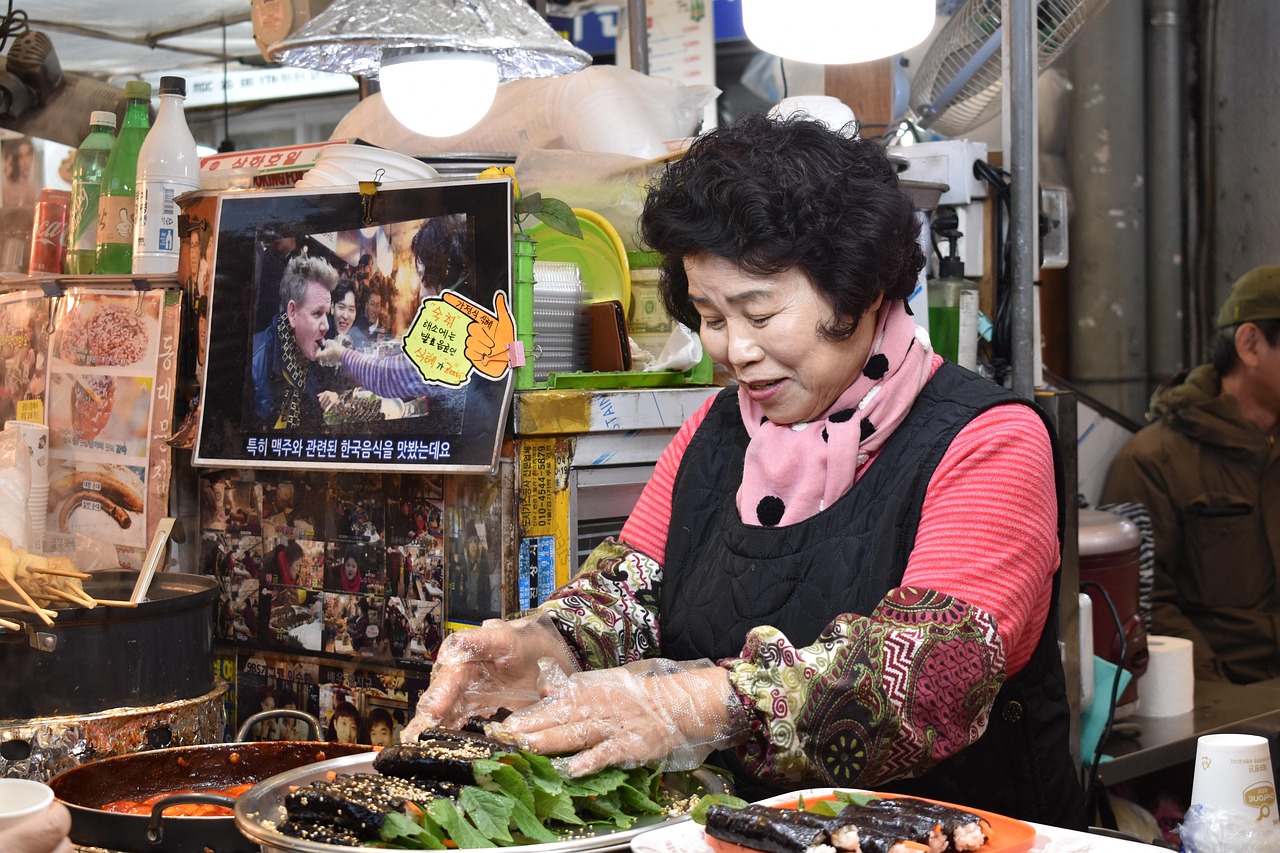 Local flavours in Seoul Gwangjang Market to crafted fine dining with vibrant stalls and spring energy