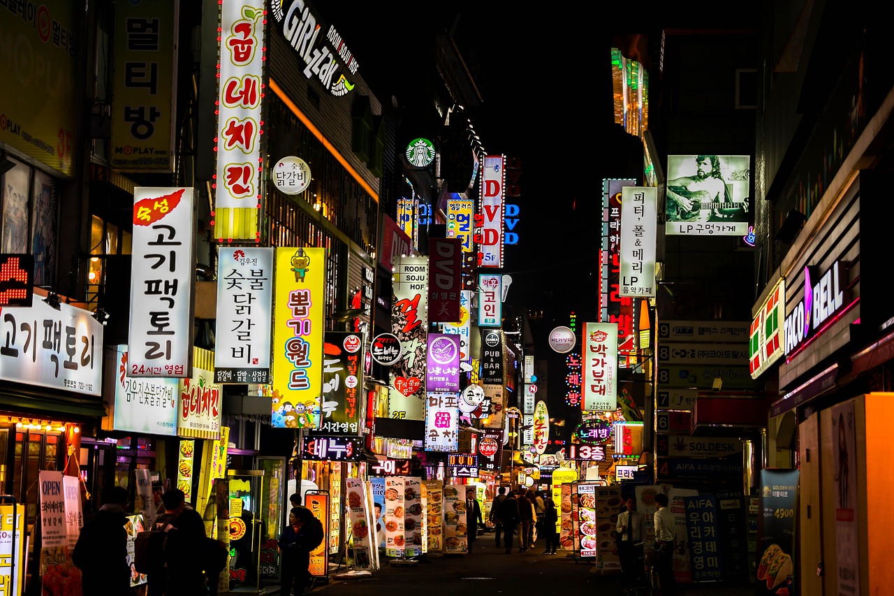 Hongdae Nights Itaewon Style and Korean Food Together with neon streets and curated energy