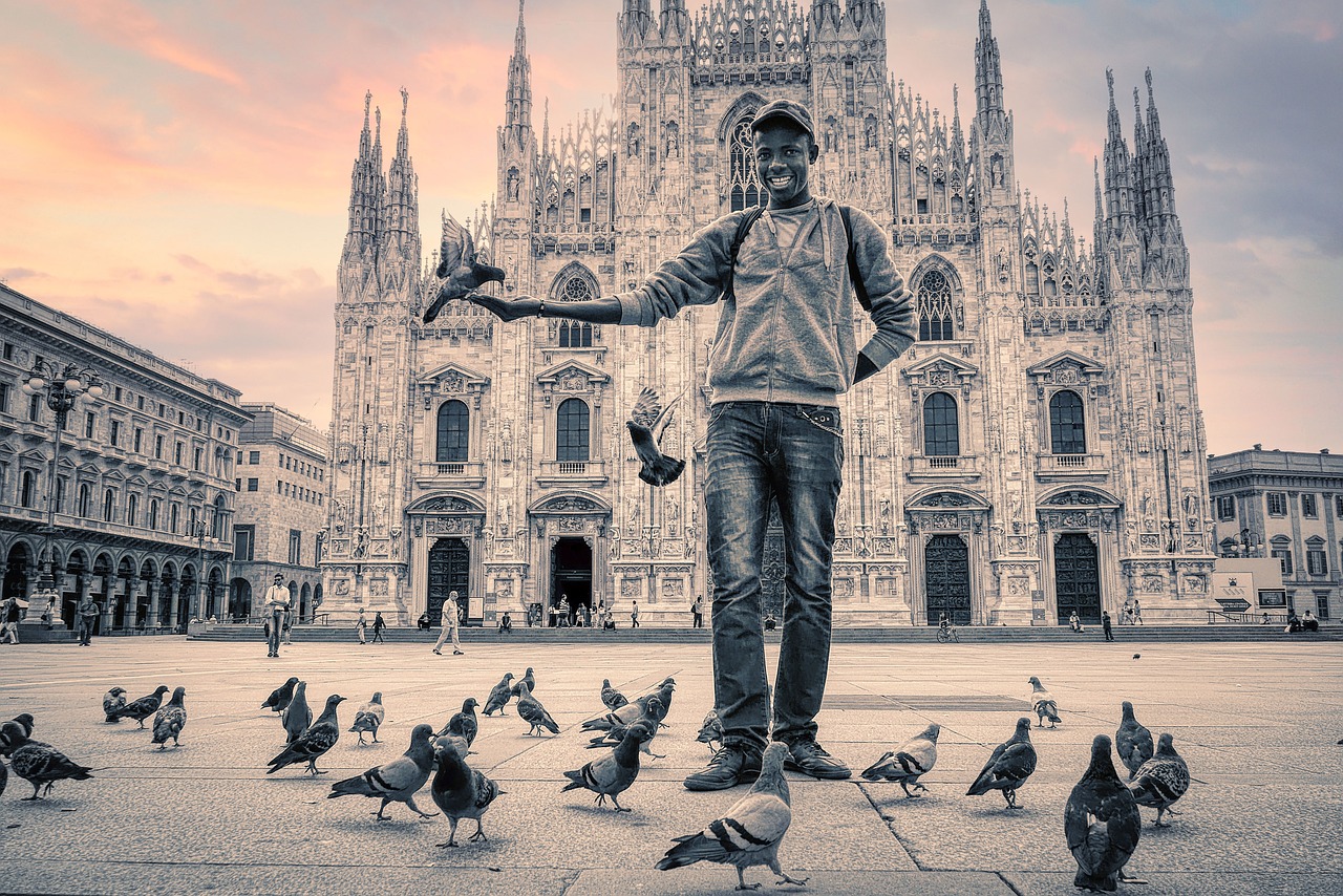 A day in Monza historic center with Monza Cathedral and Iron Crown of Lombardy