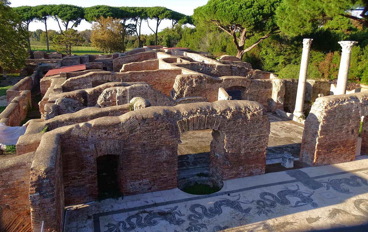 Ostia Antica The Port City of Ancient Rome in One Day with street ruins