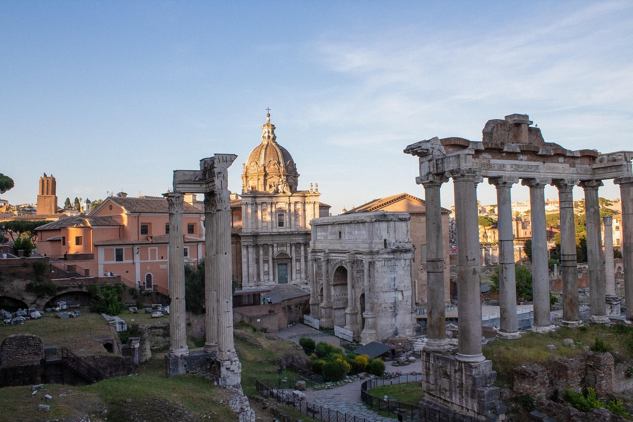Roman Forum and Palatine Hill After Hours Rome’s Imperial Past among lantern-lit ruins