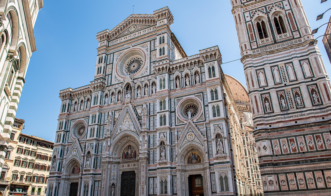 Florence Cathedral inside Santa Maria del Fiore mass dress code Italy