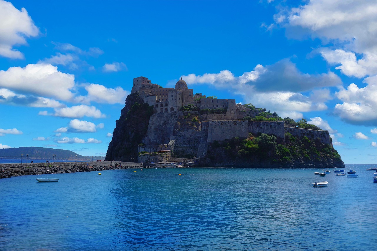 Castello Aragonese and Ischia Ponte sunset walk to the Aragonese Castle