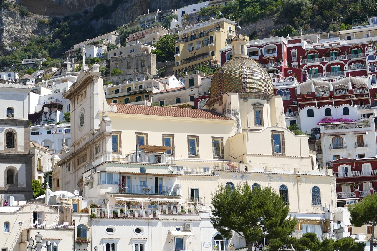 Amalfi Coast beach glamour and cliffside beauty in southern Italy